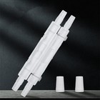 10pcs Fiber Optic Fusion Protection Round Box For Drop Cable Optic Fiber Fused