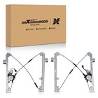 2x Front Left   Right Power Window Regulator W  Motor For Chevy Silverado 1500