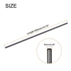 20pcs Carbon Fiber Rod 2mm X 400mm For Rc Airplane Kite Wing Tube Quadcopter Arm
