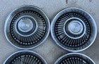 1964 64 Pontiac Deluxe Hubcap Rim Wheel Cover Hub Cap 14  Oem Used Y12 Set 4