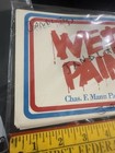 Sherwin Williams Old Vintage Wet Paint Cardboard Sign Cardstock Signs  9 99 Ea 