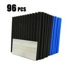 96 Pack 12 x12 x1  Acoustic Foam Panel Wedge Studio Soundproofing Wall Tiles