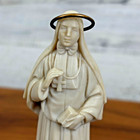 Saint Frances Xavier Cabrini  Reliquia With Prayer Statue  6 5  Made In Italy