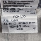 Levis 501 Jeans Mens 34x28  tag 34x30  Gray Light Wash Straight Denim Button Fly