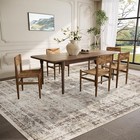 Luxloom Washable Living Room Rug 8 X 10 Large Vintage Distressed Area Rug Wit   