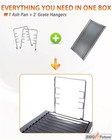 27 Inch Ash Pan Chargriller 1224 1324 2121 2222 2727 2828 2929 Charcoal Grill Re