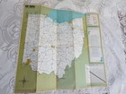 Vintage 1969 Ohio Turnpike Map