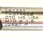 M10x1 5 Bottoming Spiral Flute Tap Hs 4fl Tin Coated Greenfield Usa 1 Piece New