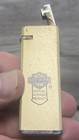 Harley Davidson Advertising Lighter Motorcycle Flip Top 1980s Metal Vintage