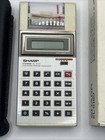 Vtg Nos Sharp Elsi Mate El-8180 Printing Calculator With Box Case Manual   Paper