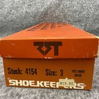    mens Size 3 Vtg Shoekeepers Cedar Shoe Tree Split Toe Shoe Stretcher W box