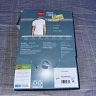 Hanes Premium Classic Fit Tagless Tshirt Men s M  5-pack White Moisture Wick