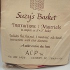 Vintage Let   s Make A Basket Suzy s Basket Kit By Acp Nos Diy Craft Set