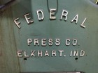 32 Ton Federal Obi Stamping Punch Press  2 5  Stroke  Stock  18264