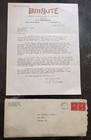 1928 Brite Light Corp Pittsburgh Pennsylvania Sales Letter Ephemera W Envelope 