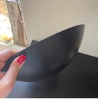 Primitive Country Wooden Santa Bowl Present Star Holly Berries Festive