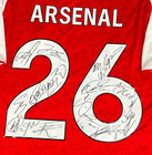 Arsenal Full 2025 Signed Team Squad Signature Jersey shirt   Coa 25 26--see Desc