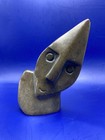 Native Shona Zimbabwe Carved Stone Statue Sculpture Signed M Kroozora