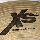 Sabian Xs20 Rock Crash Cymbal 18 Inch 46cm B20 Bronze Natural Finish Drumming