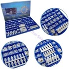 New Polycarbonate Temporary Dental Crowns Box Kit 390 Pcs With Paper Guide Chart