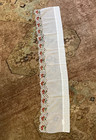 Cottagcore Sheer Cherry   Lace Fabric Curtain Valance 58 x12 
