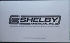 Shelby American Gt350 - American Original - All  Gt350 Owners Need This Booklet 