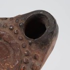 Antique Possibly Ancient Byzantine Roman Terracotta Oil Lamp 3 5 l 2 25 w