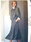 1980s Uncut Vogue Pattern 1229 Size 14 American Designer Top   Skirt  Adri