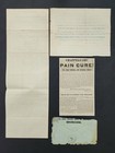 1890 Antique Druggist Zanesville Oh Chappelear Bronchini Order Circulars Env
