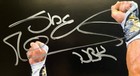 Shawn Michaels Signed Wwf Championship Win 8x10 Photo Silver Paint Autograph Wwe