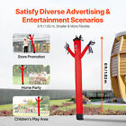 6 Ft Air Dancers Wacky Waving Inflatable Tube Man With 1 15 Hp Blower Fan