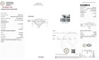 3 00 Carat Round Cut E vs1 Lab Grown Diamond Engagement Ring 14k White Gold Igi