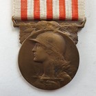 French Ww1 1914-1918 Commemorative Medal  Bronze  By Morlon  Original