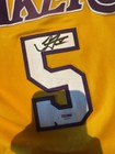2006-07 Jordan Farmer Game Worn Signed Rookie Lakers Jersey Mears A10   Psa Coas