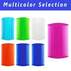 Lice Comb  7 Pcs Flea Comb  Hair Double Sided Fine Tooth Combs  Removal Dandr   