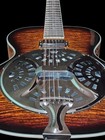 12 String Acoustic electric Resonator Guitar-beautiful Flame Top-full-size