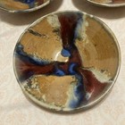 Vintage Rare Set Of 3 Mid Century Pottery Bowls By Eda Manm Signed Rare Gorgeous
