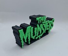 1960s Tv Show The Munsters Logo Sign Desk Shelf Art Three Sizes