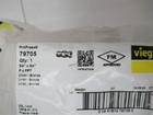 Viega 79705   Propress 3 4  P X 3 4  Fpt Bronze Union