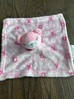 Cribmates Pink Baby Lovey Xo Security Blanket White Crib Mates X   s O   s Cat Bear