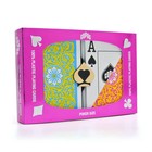 Copag Poker Plasting Playing Cards 1546 - Pink yellow blue  - Super Index