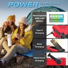 Emergency Solar Hand Crank Weather Radio 8000mah Power Bank Charger Flash Light