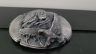 Vintage Belt Buckle Siskiyou Buckle Co S-85s   Chief Joseph And Bald Eagle 