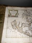 1677 De Rossi  Sanson Map Of North America Rare Large Antique Map Has Foxing