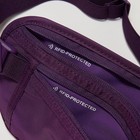 Travel Money Belt Rfid Blocking Passport Holder Hidden Travel Wallet For Cash