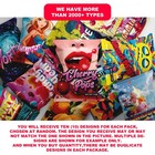 Mylar3 5 Bags 10 Or More Random Designs 3 5gram 100pcs pack Zipper Smell-proof