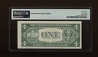 Dbr 1935-e Silver Star Fr  1614  Pmg 63 Epq Serial  06736024e