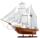 Harvey 1847 Baltimore Clipper Wood Model Tall Ship 35  Privateer Built Sailboat