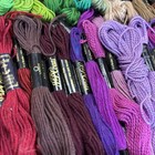 110  Huge Lot Vintage J p Coats Embroidery Floss Multicolor Thread 8 0 M Craft