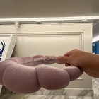 Ever eden Women s Pink Padded Solid Fabric Headband Hair Hoop